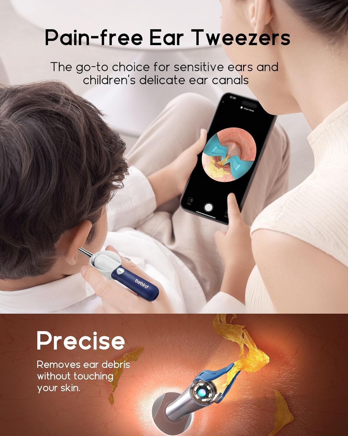 Bebird Ear Wax Removal Tool with Camera Otoscope

