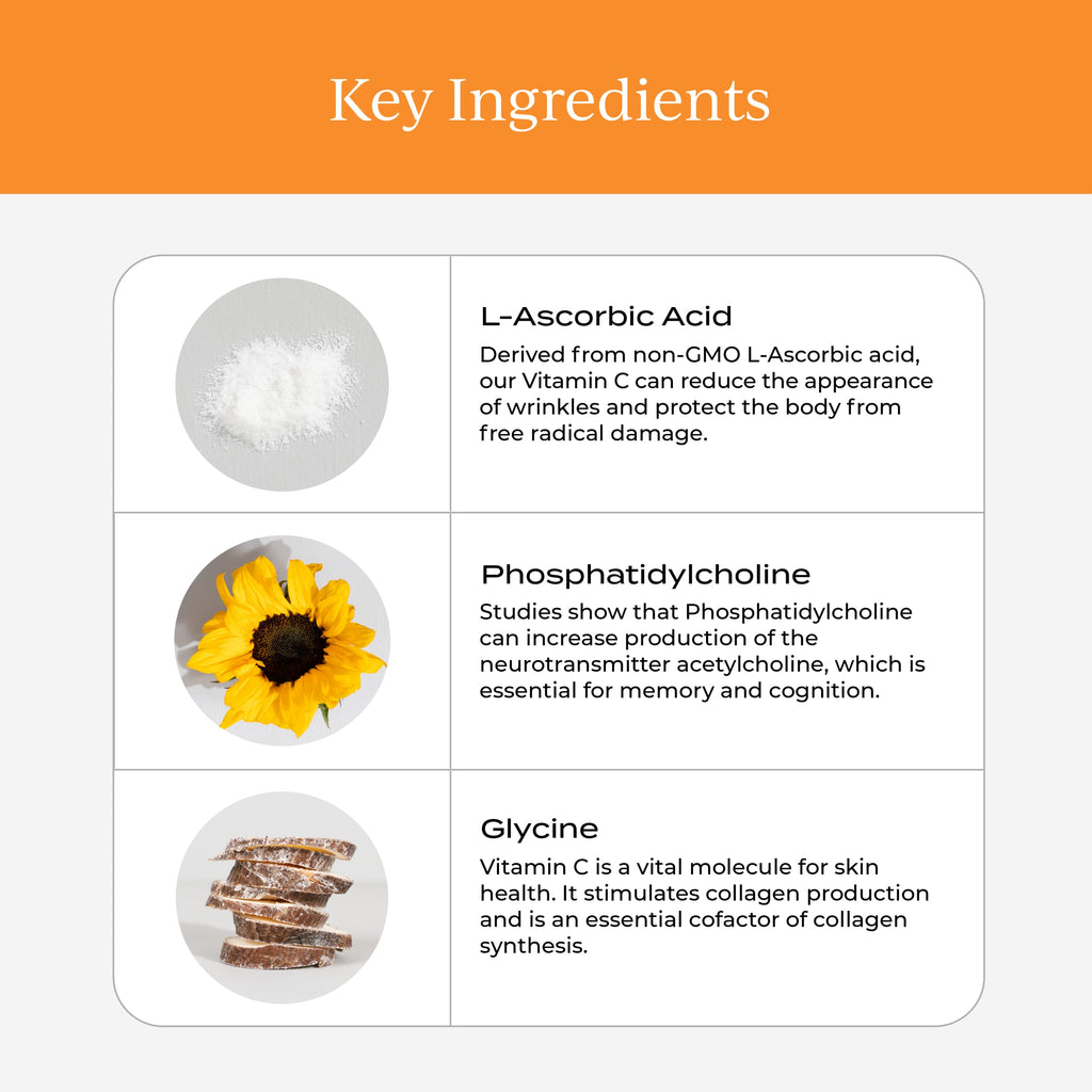 CYMBIOTIKA Vitamin C Liposomal for Immune & Skin Health

