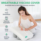 UTTU Cervical Pillow for Neck Pain Relief - Adjustable Foam


