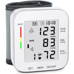 MMIZOO Wrist Blood Pressure Monitor with Large LCD Display

