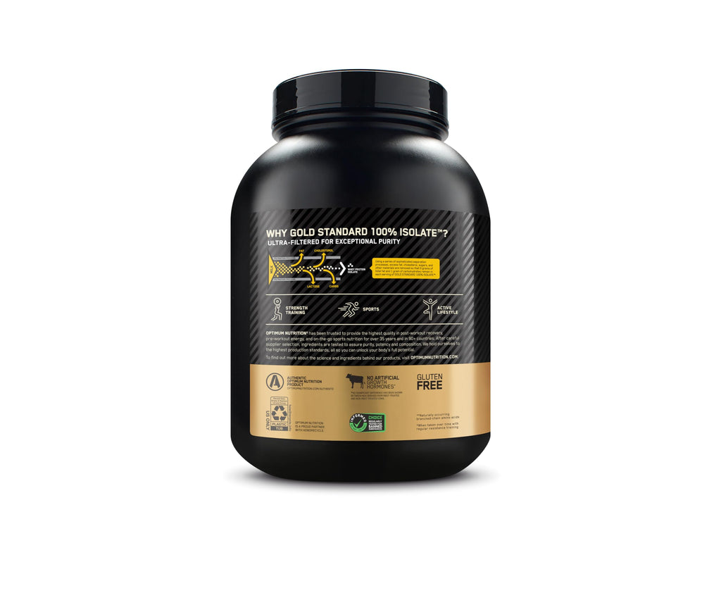 Optimum Nutrition Gold Standard 100% Isolate Whey Protein

