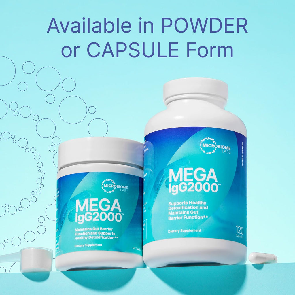 Microbiome Labs Mega IgG2000 Dairy-Free Colostrum IgG

