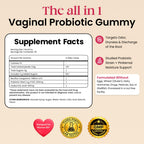 Flora+ Vaginal Probiotic Gummies for pH Balance - Vegan

