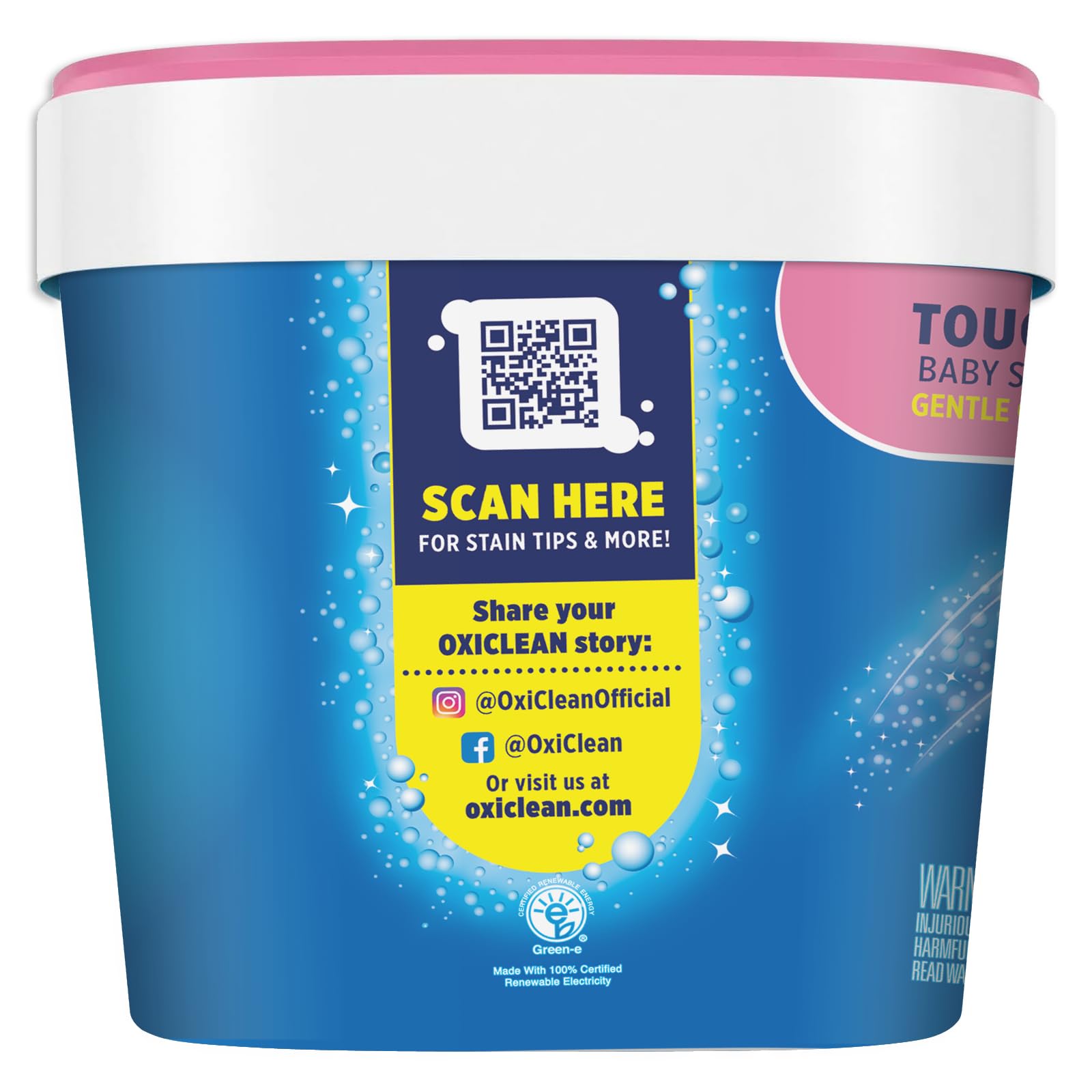 OxiClean Baby Stain Soaker Powder

