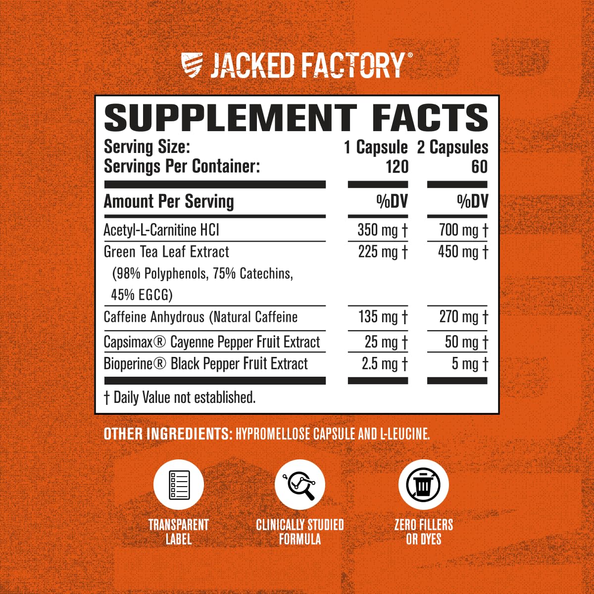 Jacked Factory Burn-XT Fat Burner Studied Metabolism


