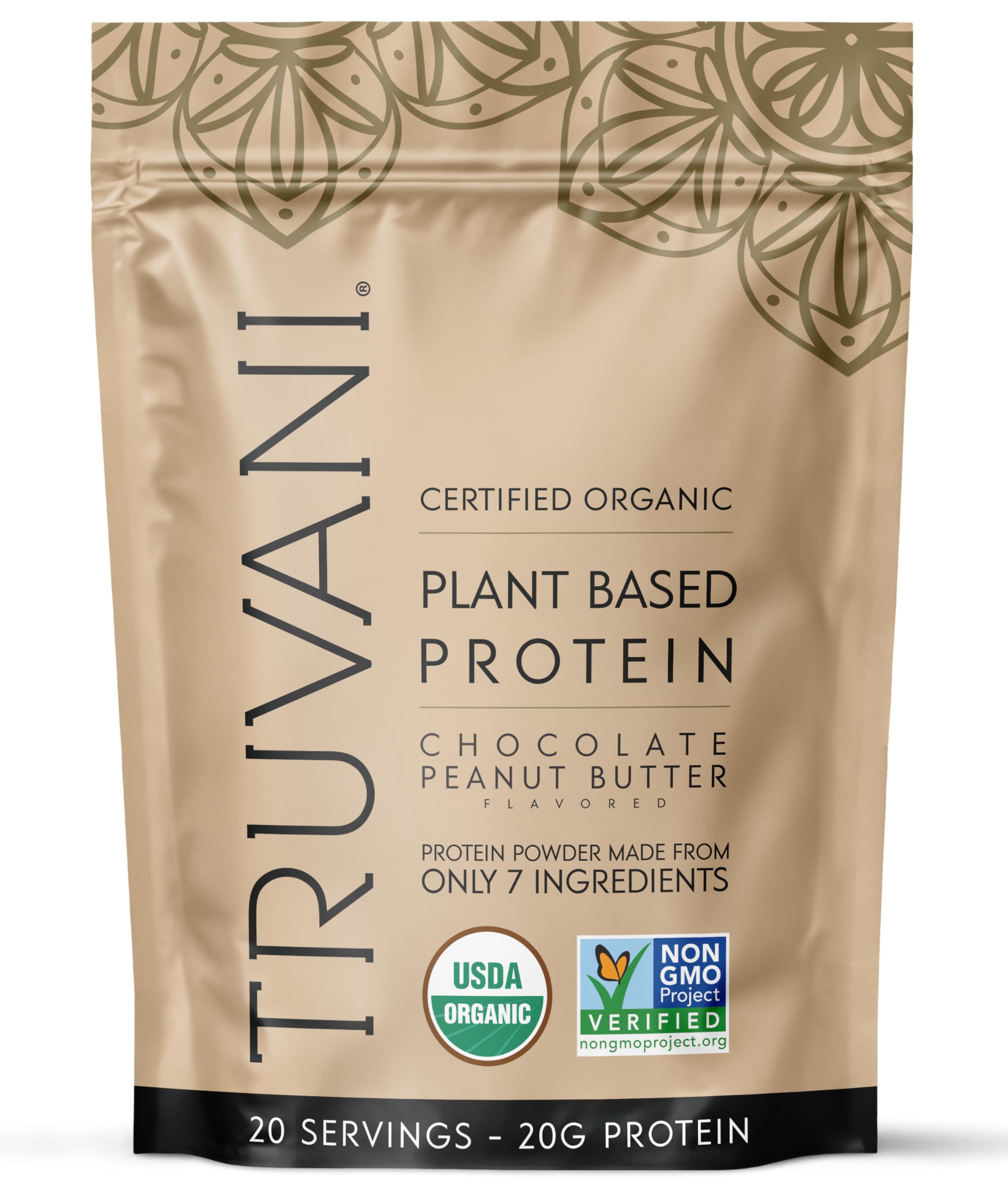 Truvani Plant-Based Dairy Free Protein Powder