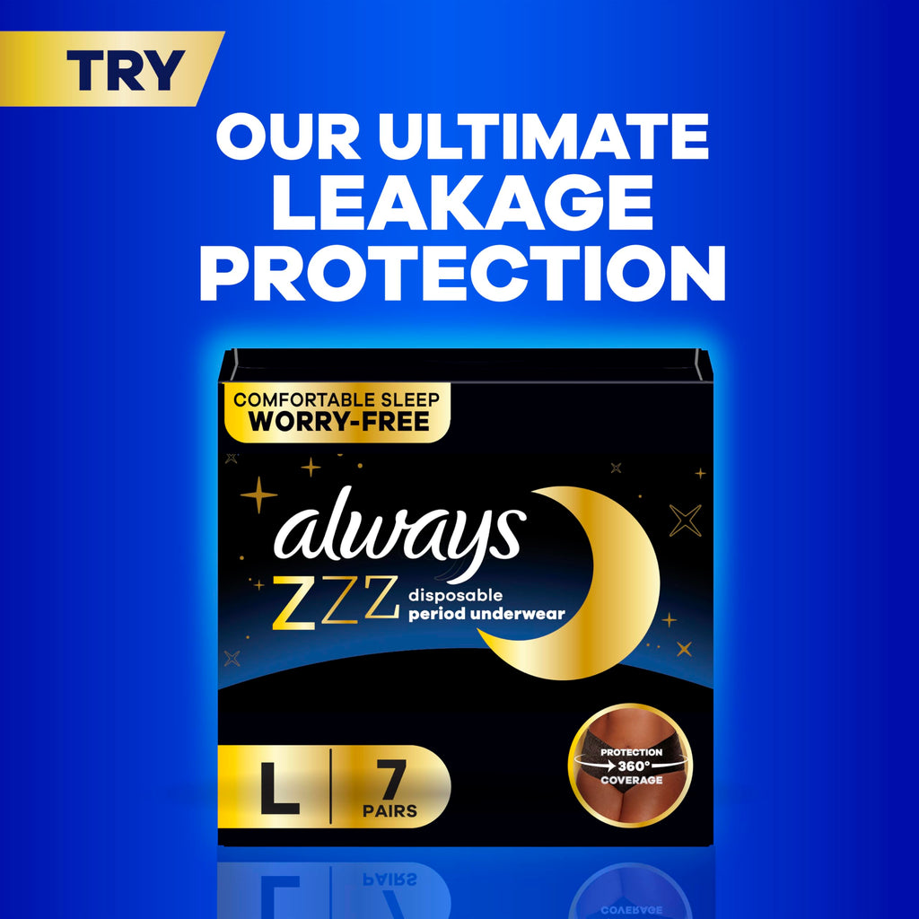 Always Ultra Thin Pads with Wings Leak-Free Protection

