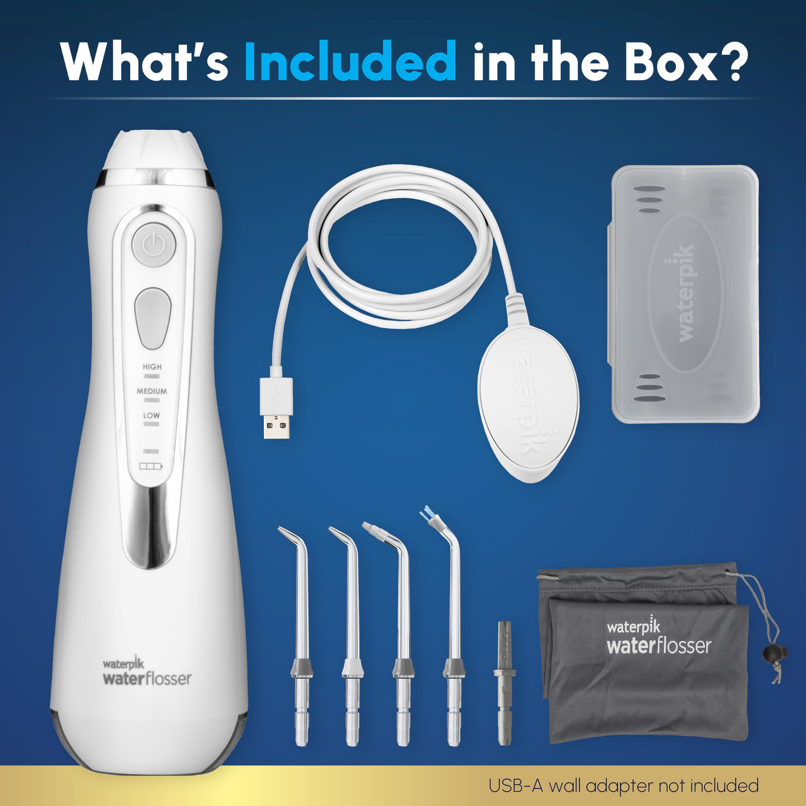 Waterpik Cordless Advanced 2.0 Water Flosser | ADA Accepted

