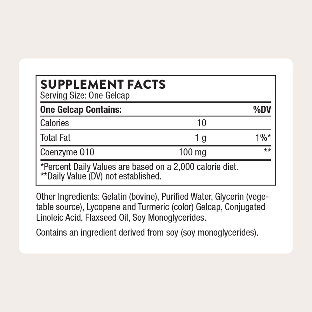 THORNE CoQ10 Ubiquinone Supplement | High Absorption

