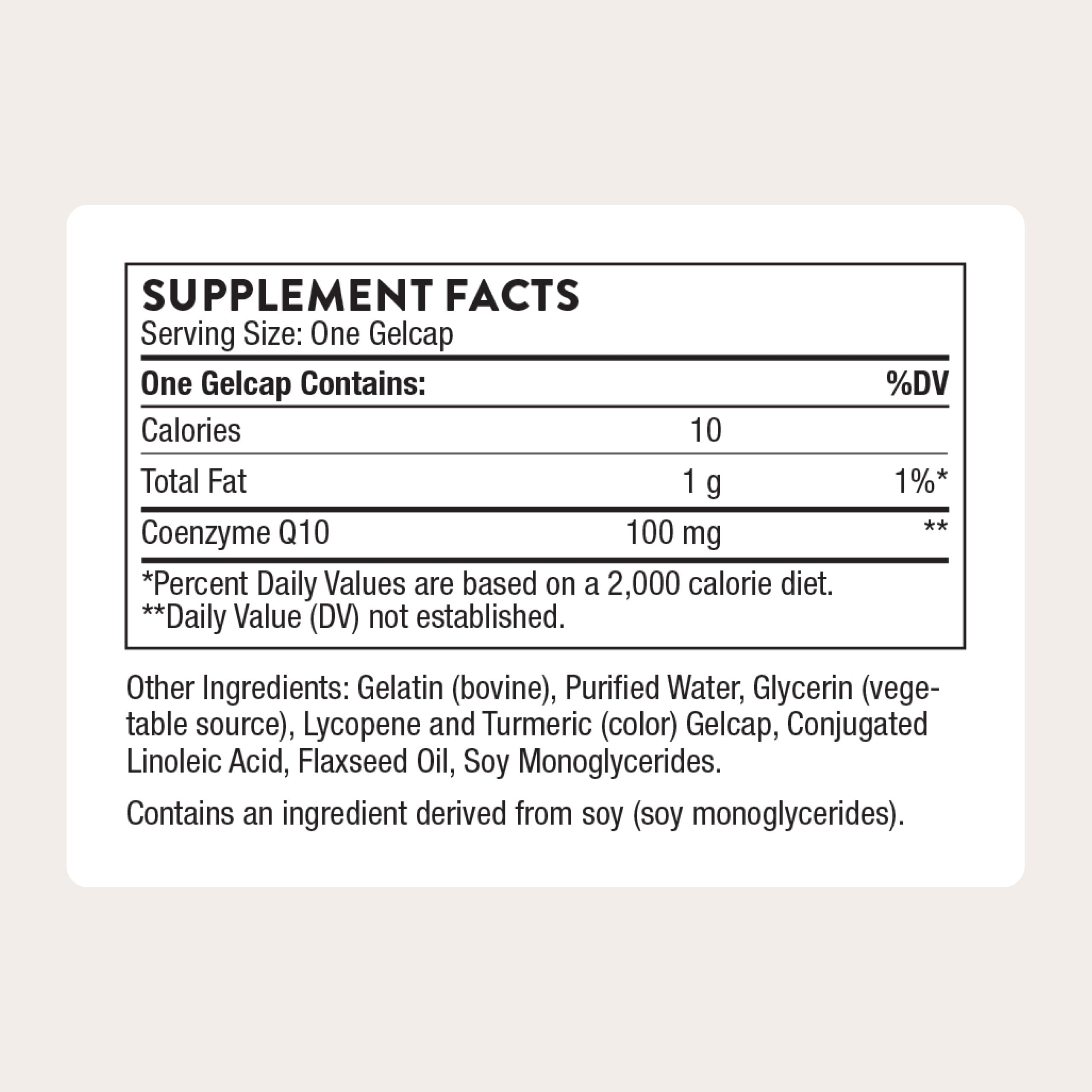 THORNE CoQ10 Ubiquinone Supplement | High Absorption

