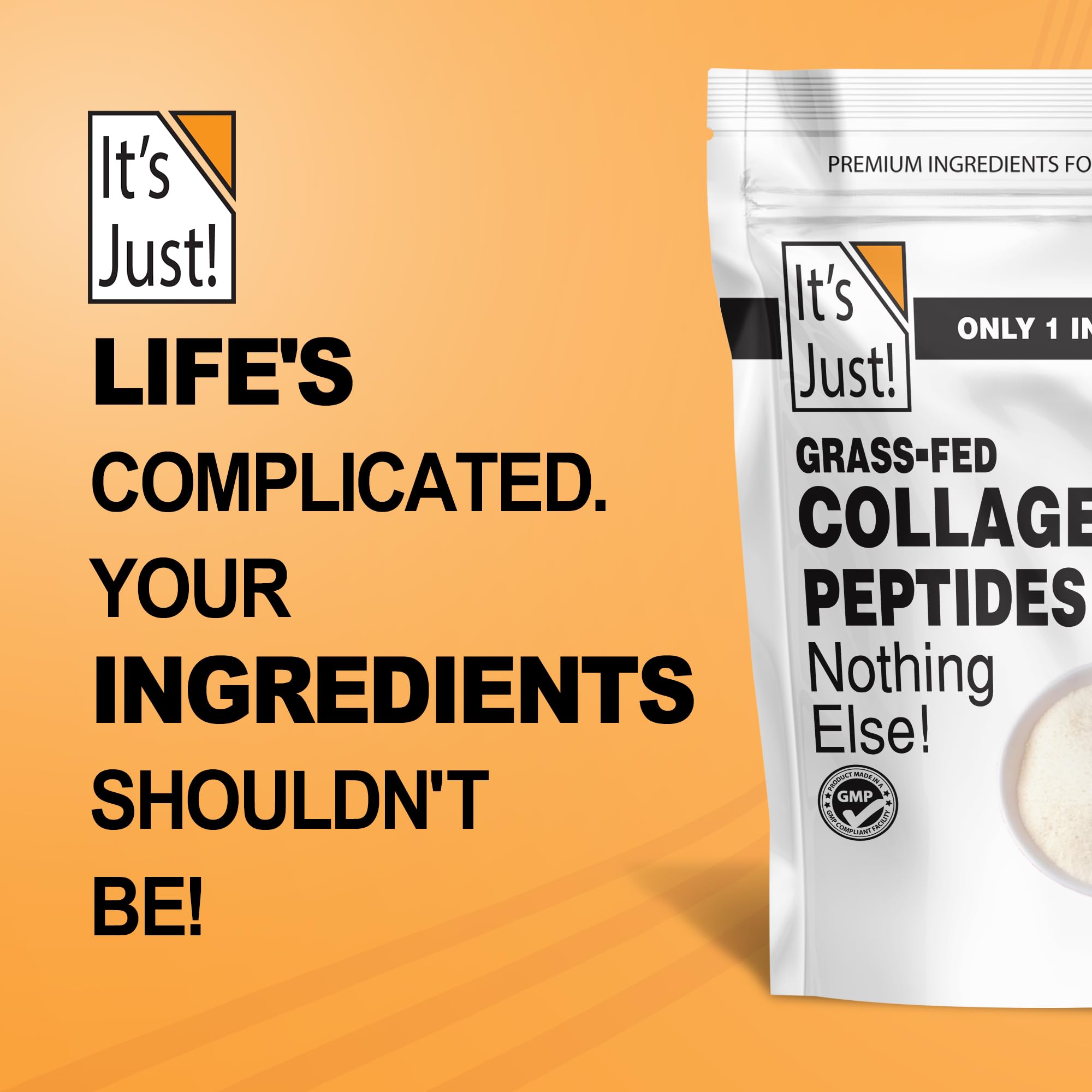 Its Just Collagen Peptides - Bovine Hydrolyzed

