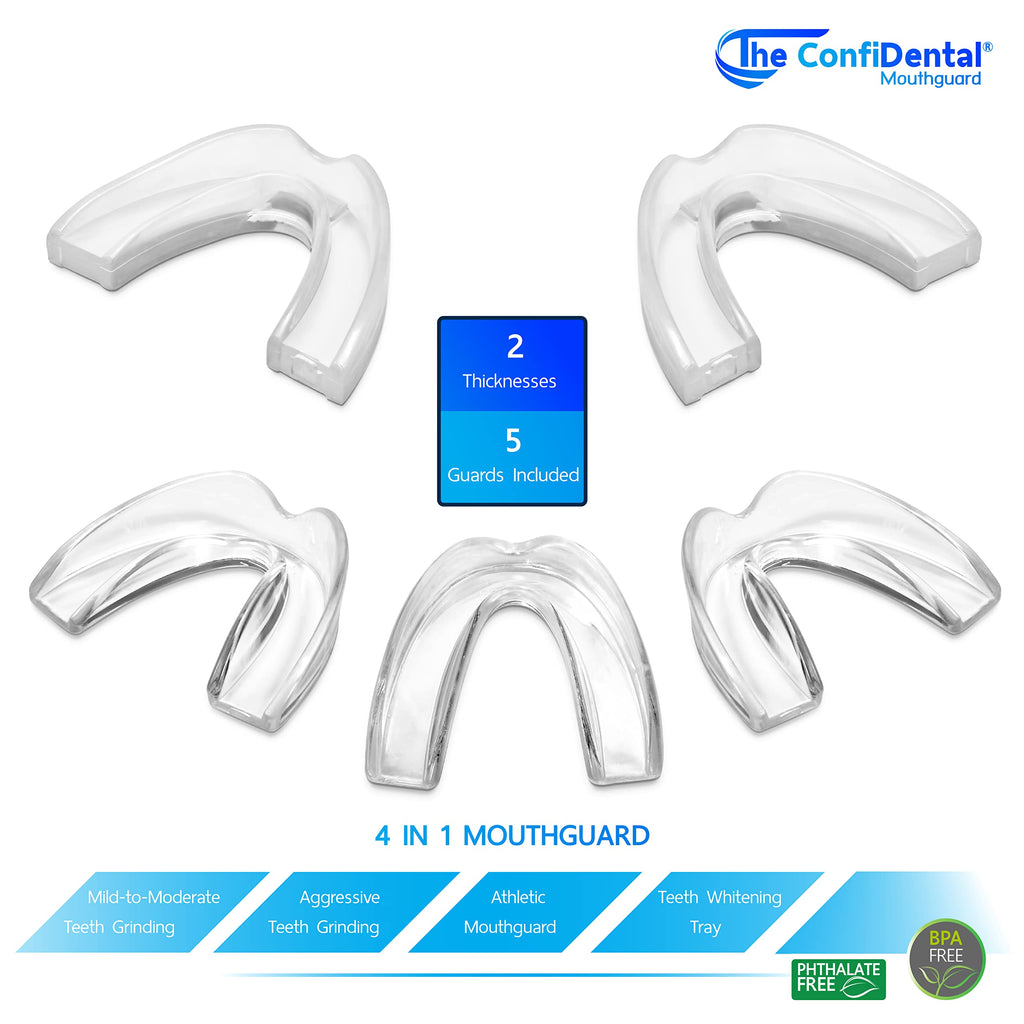 ConfiDental Anti Grinding Guard Moldable Night Mouth Guard

