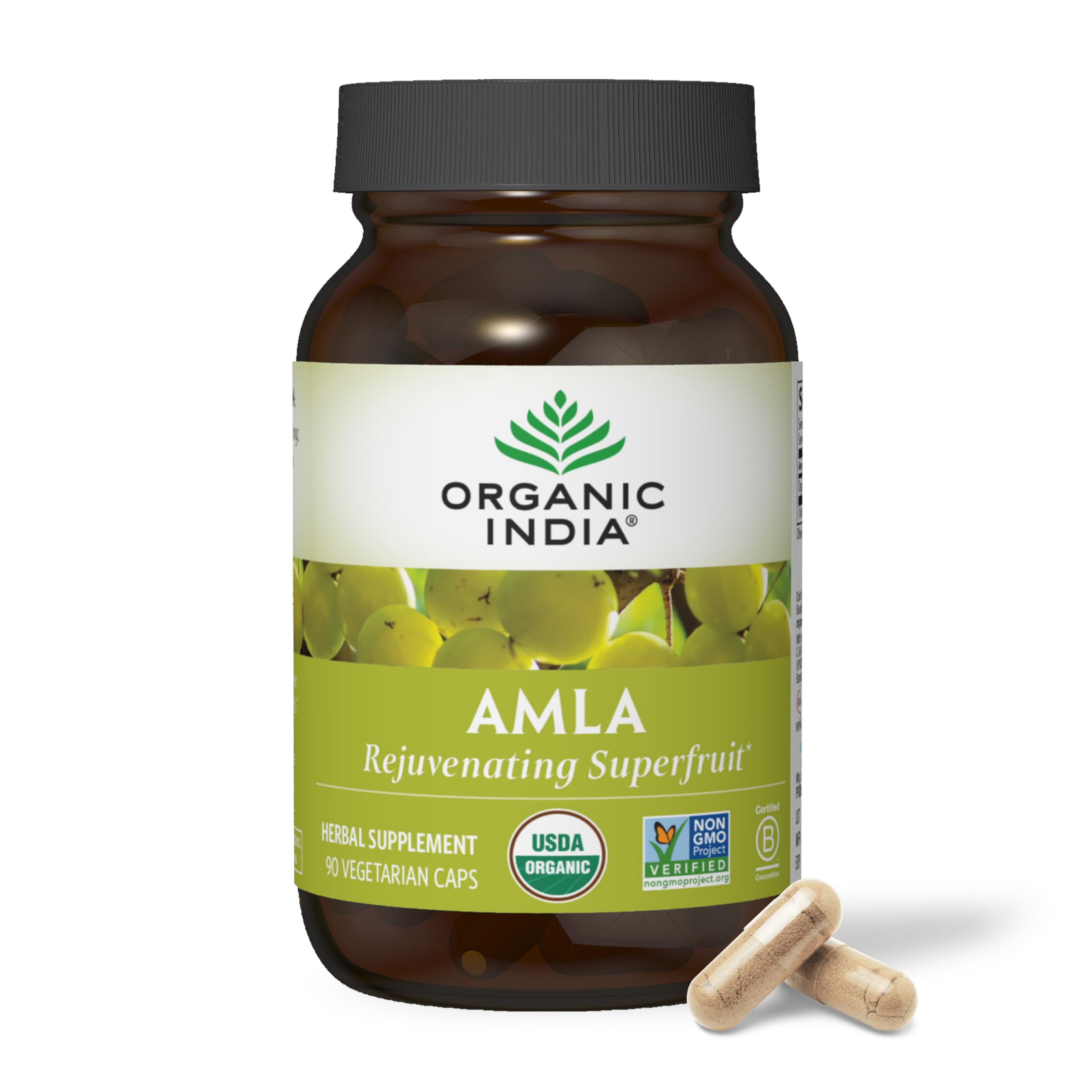Organic India Amalaki Immune Support Herbal Supplement

