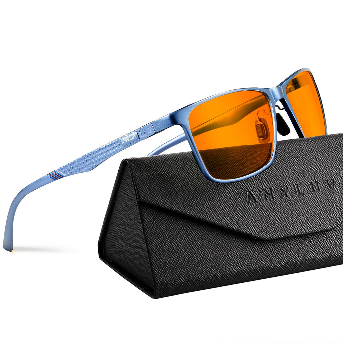 ANYLUV Light-Blocking Computer Glasses for Screens and Eye Protection