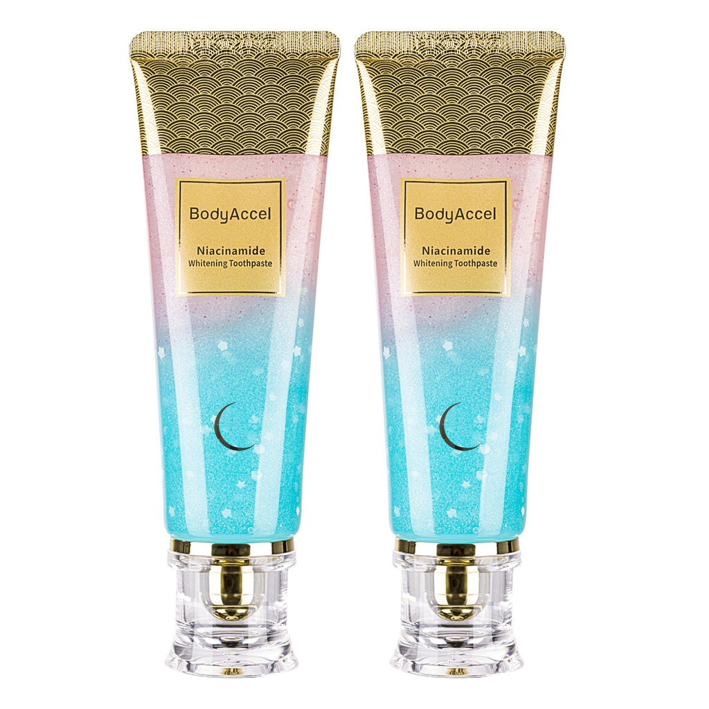 BodyAccel Niacinamide Whitening Toothpaste | Natural Formula

