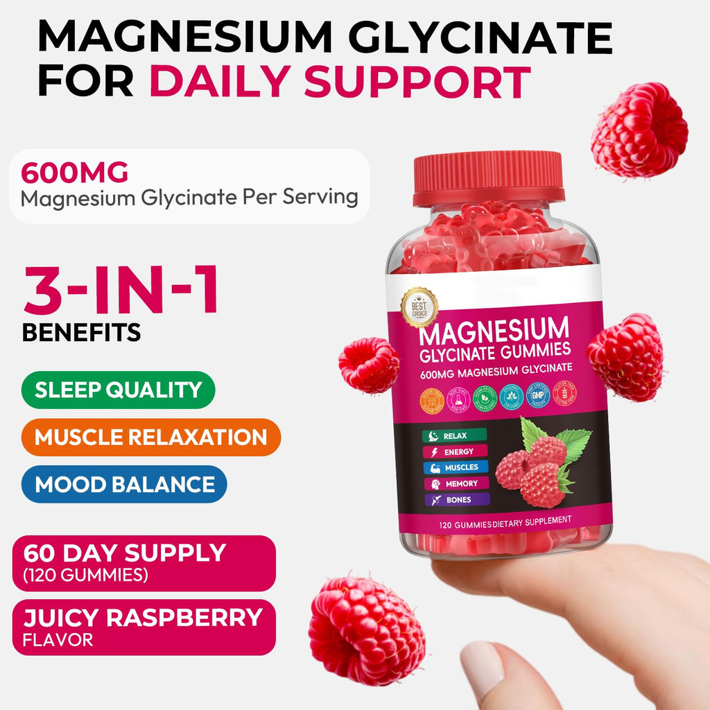 Magnesium Glycinate Gummies with Calcium & Vitamin B6

