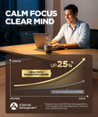 HealthyVi Mushroom Coffee for Focus and Immunity

