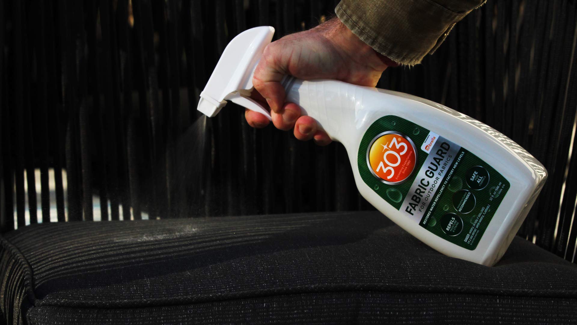 303 Fabric Guard Water Repellent Spray for Outdoor Fabrics

