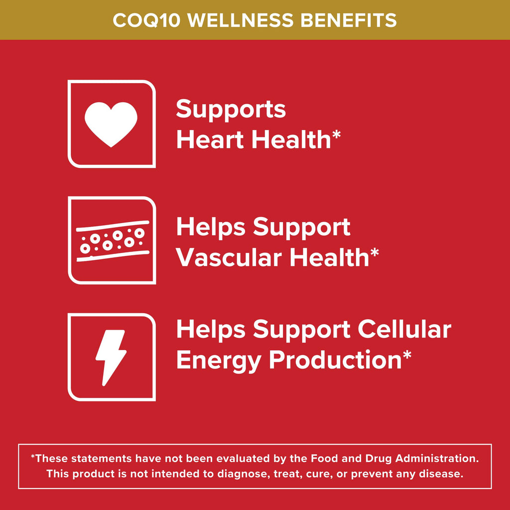 Qunol Ultra CoQ10 Softgels Water- and Fat-Soluble Antioxidant

