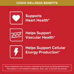 Qunol CoQ10 Softgels 200mg Ultra High Absorption | Heart

