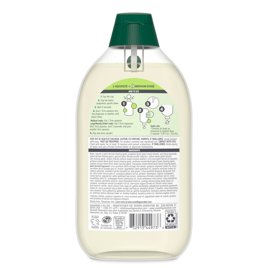 Seventh Generation Laundry Detergent | Easy Dose

