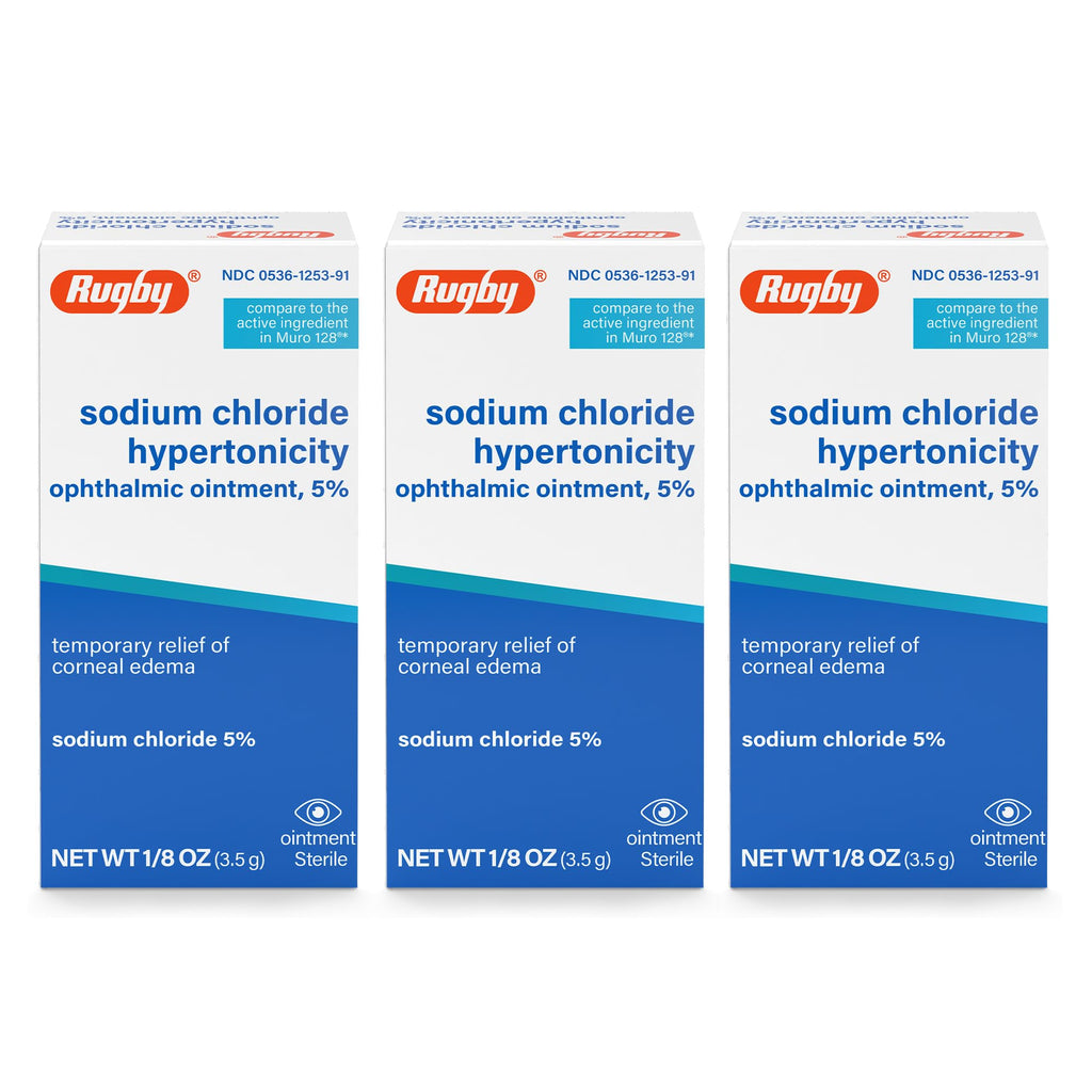 Rugby Ophthalmic Ointment with Sodium Chloride Hypertonicity

