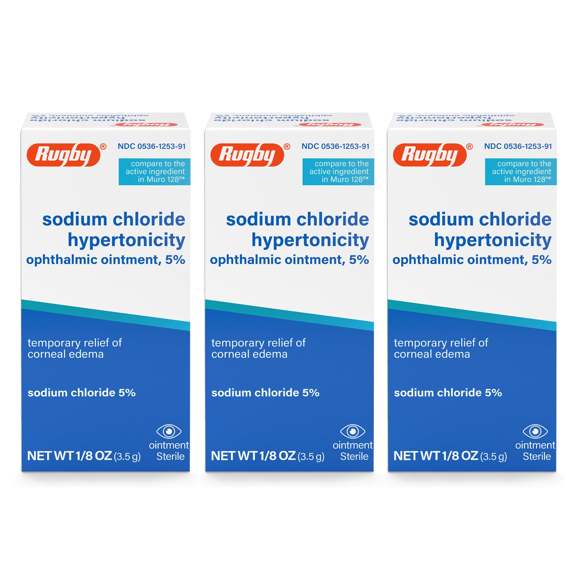 Rugby Ophthalmic Ointment with Sodium Chloride Hypertonicity

