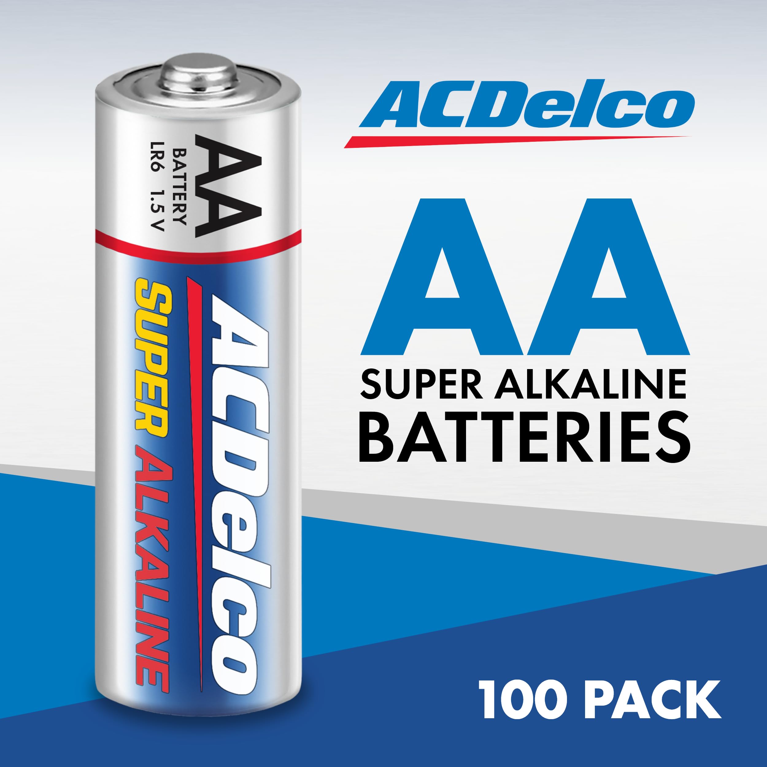 ACDelco AA Alkaline Batteries - Long-Lasting Power


