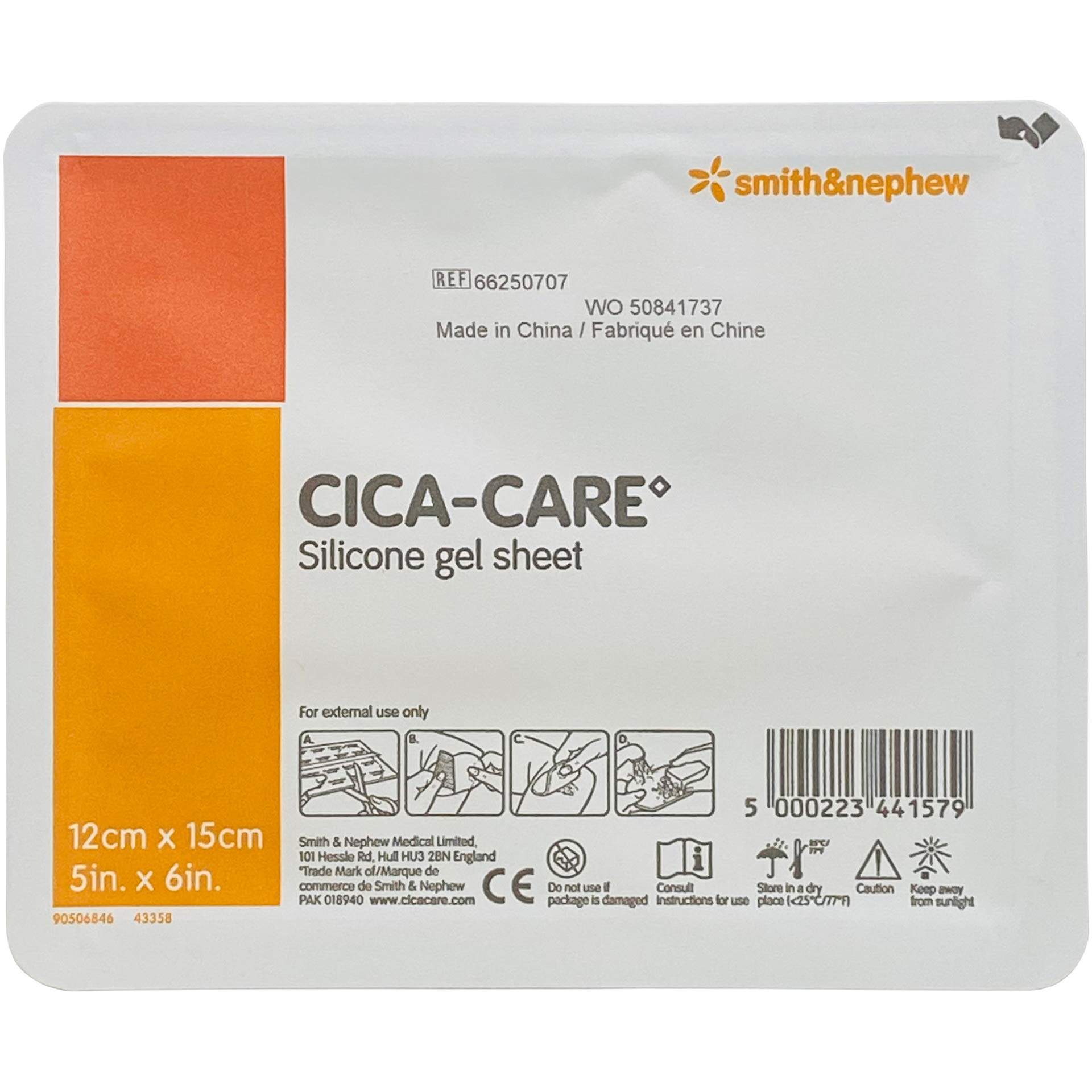 Cica-Care Silicone Gel Adhesive Sheet for Scar Therapy

