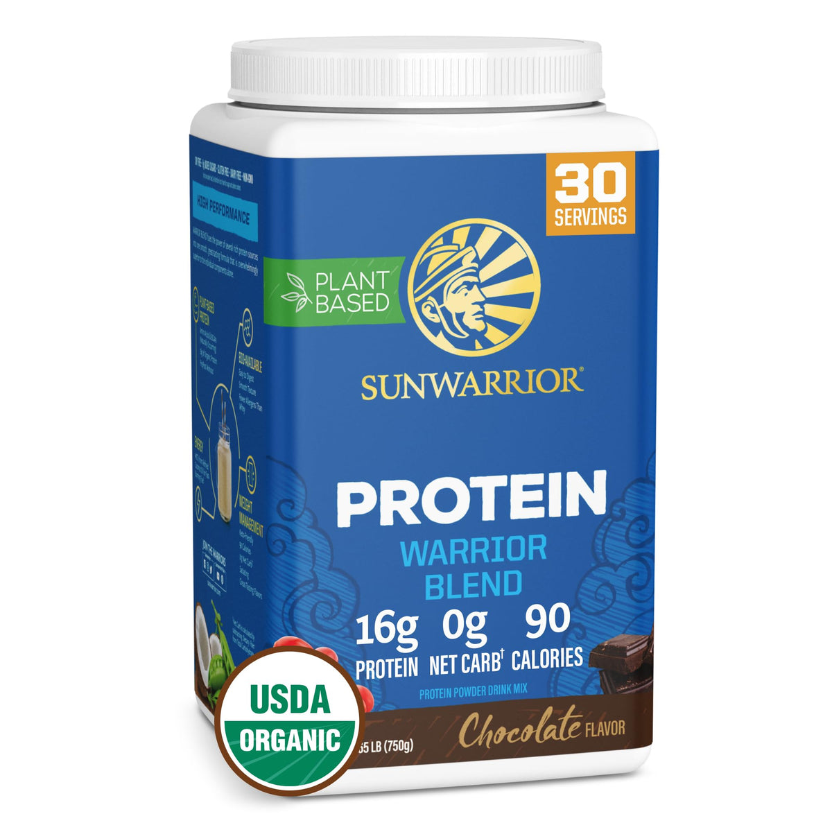 Sunwarrior Warrior Blend Organic Plant-Based Protein Powder