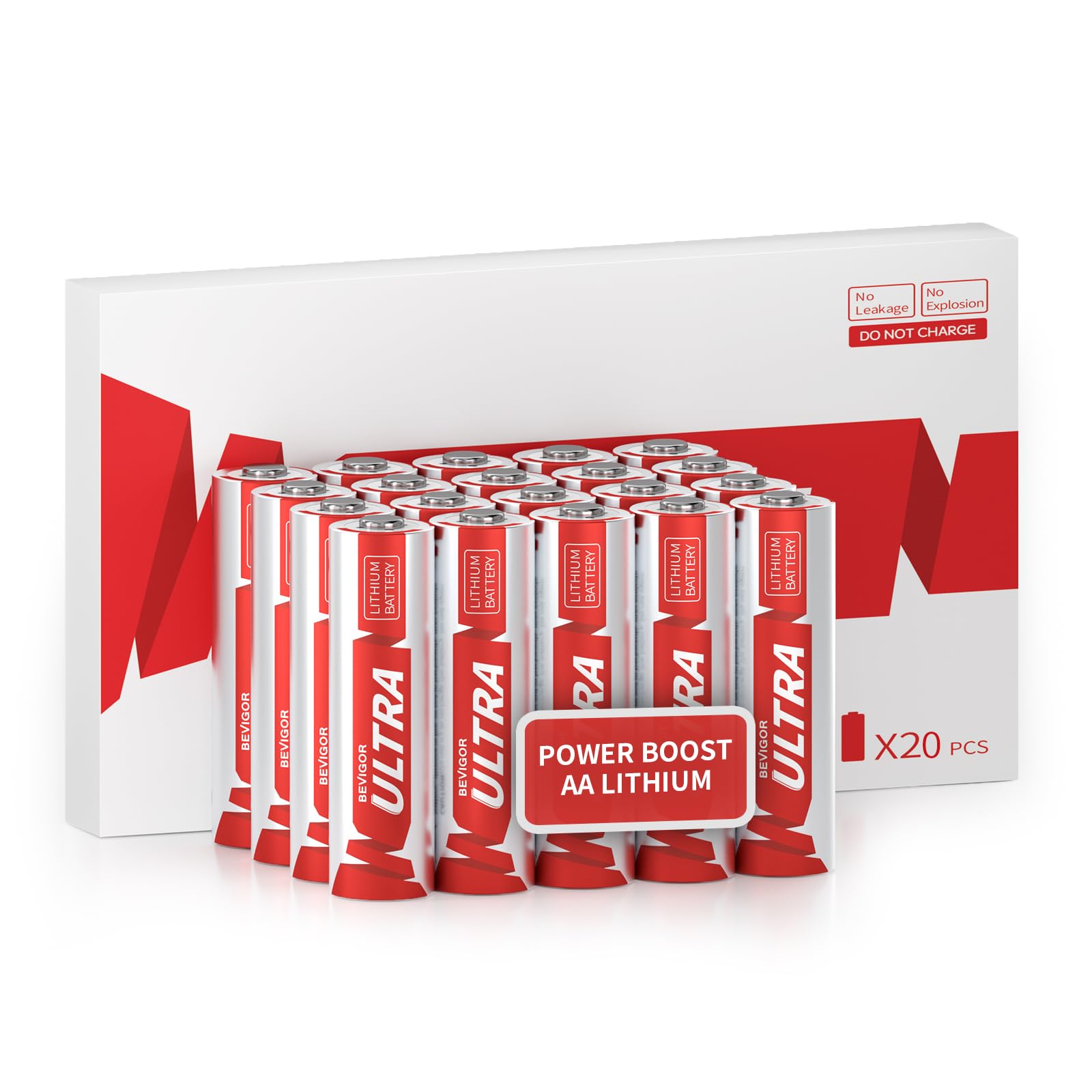 Bevigor Lithium Batteries - Long-Lasting 1.5V Power for Everyday Devices