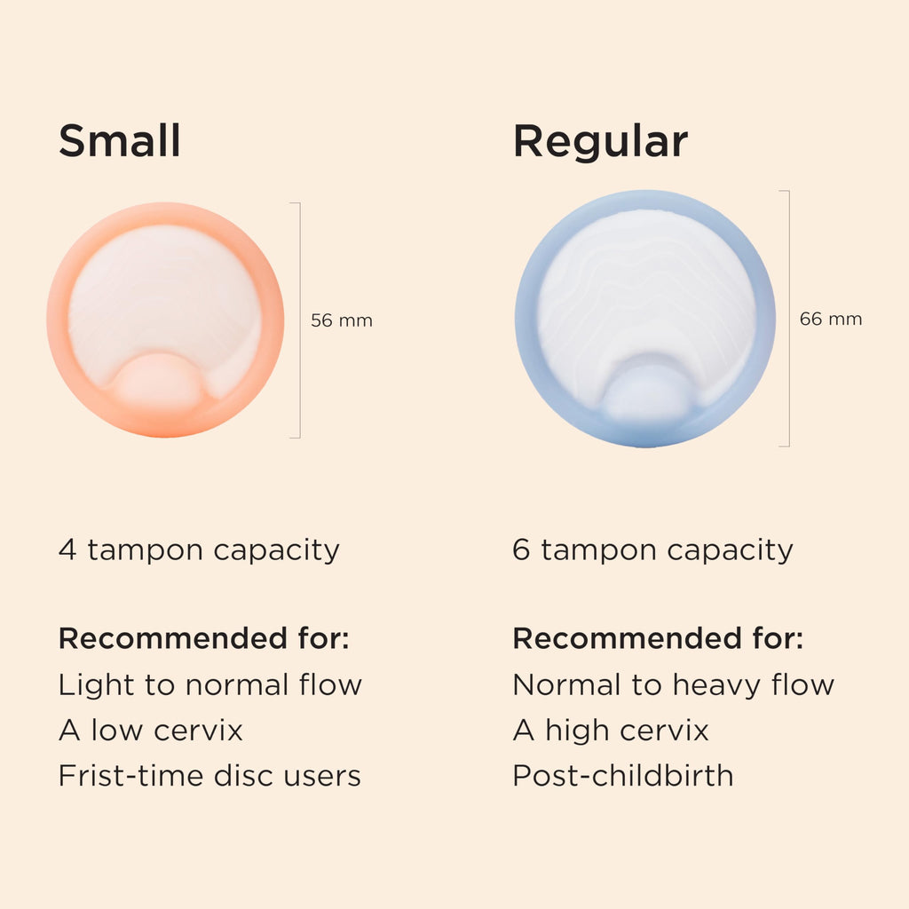 Saalt Menstrual Disc - Soft Reusable Silicone, 12-Hour Wear

