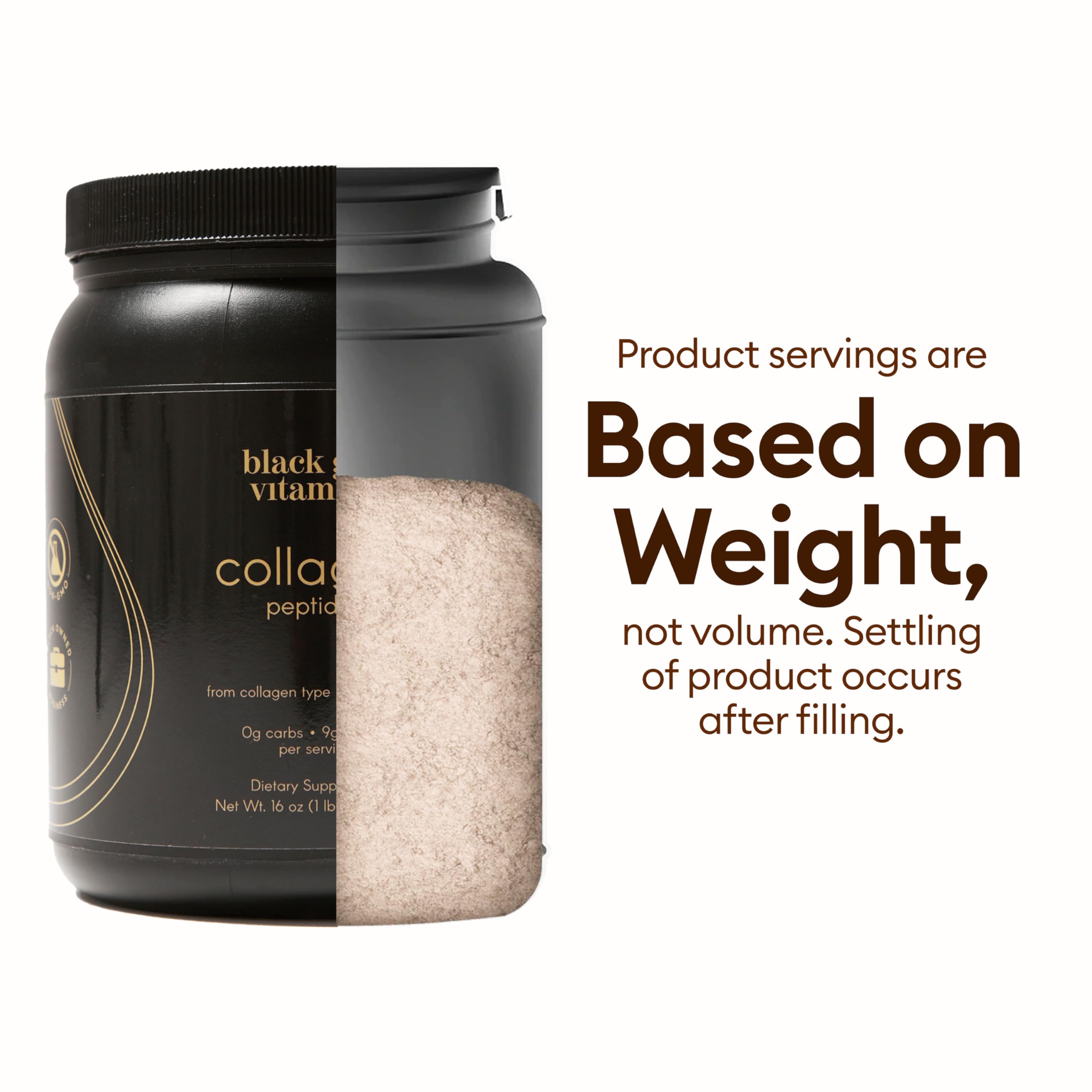 Black Girl Vitamins Collagen Peptides Supplement

