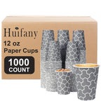 Huifany Paper Coffee Cups – Insulated Disposable Cups for Hot & Cold Drinks