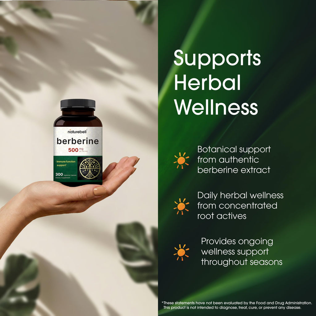NatureBell Berberine Supplement | Plant-Based Wellness

