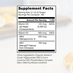 Vegan Liposomal D3 + K2 Pure TheraPro Rx | 5000 IU

