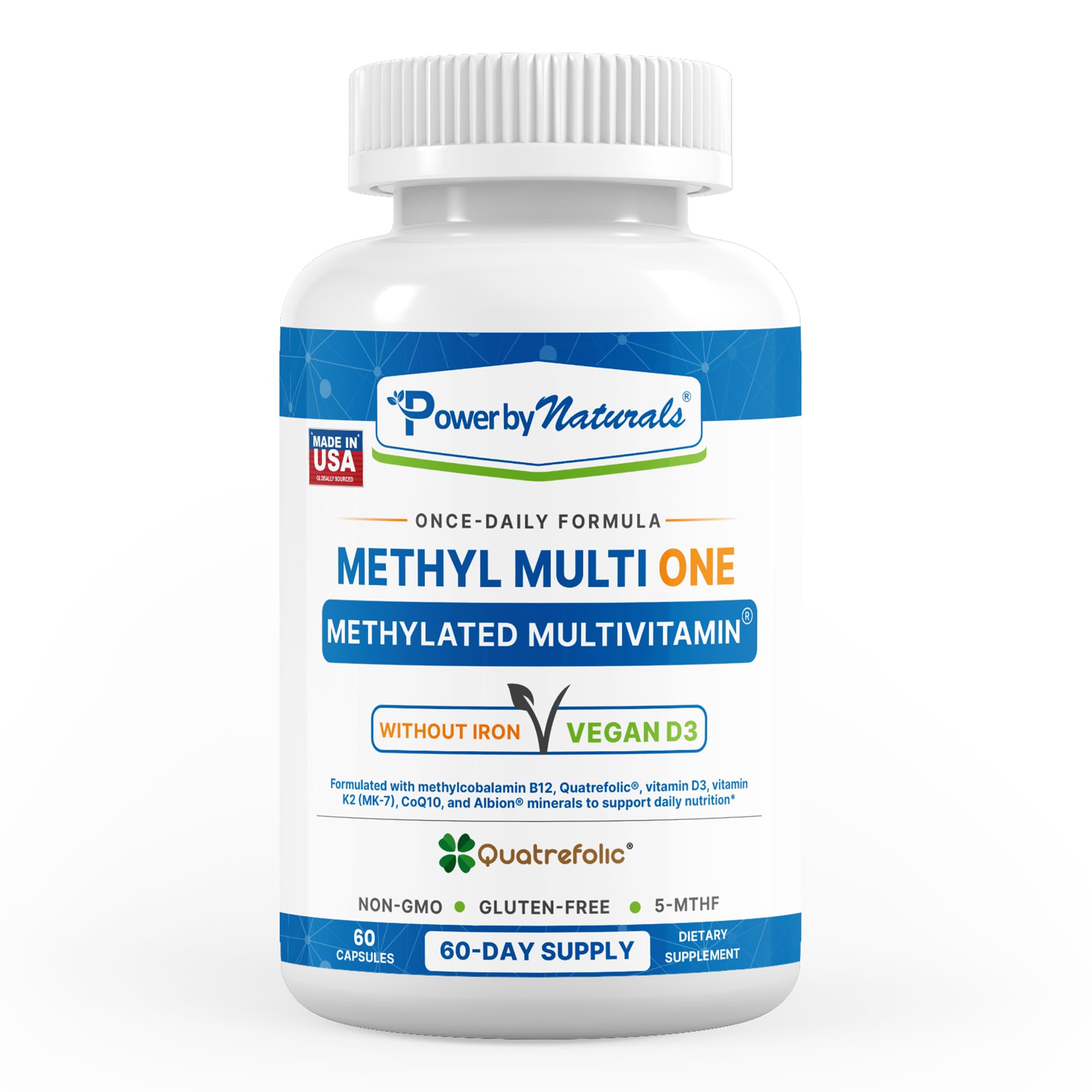 Power By Naturals Methyl Multi One Iron-Free Multi-Vitamin

