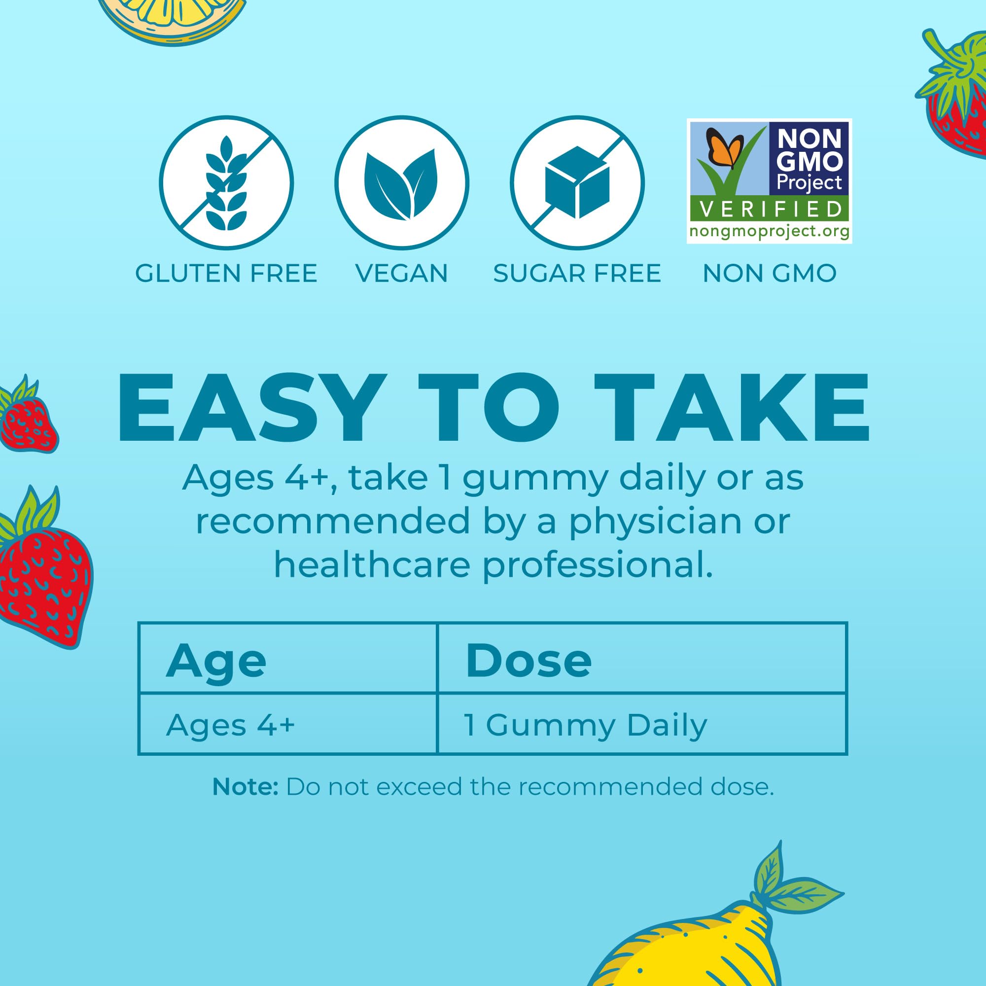 MARYRUTH'S Multivitamin Gummies Sugar Free | Vegan & Gluten Free

