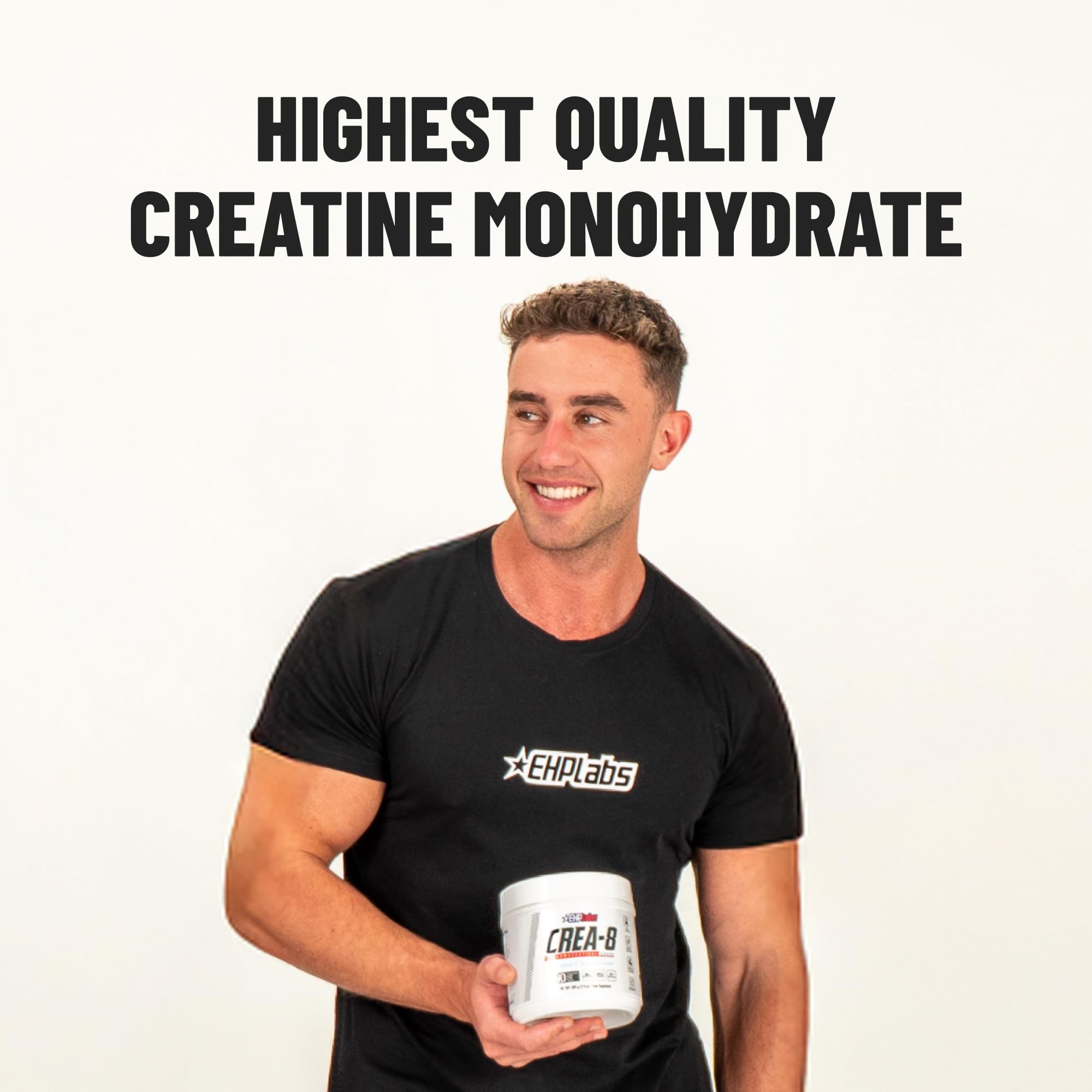 EHP Labs CREA-8 Micronized Creatine Monohydrate Powder

