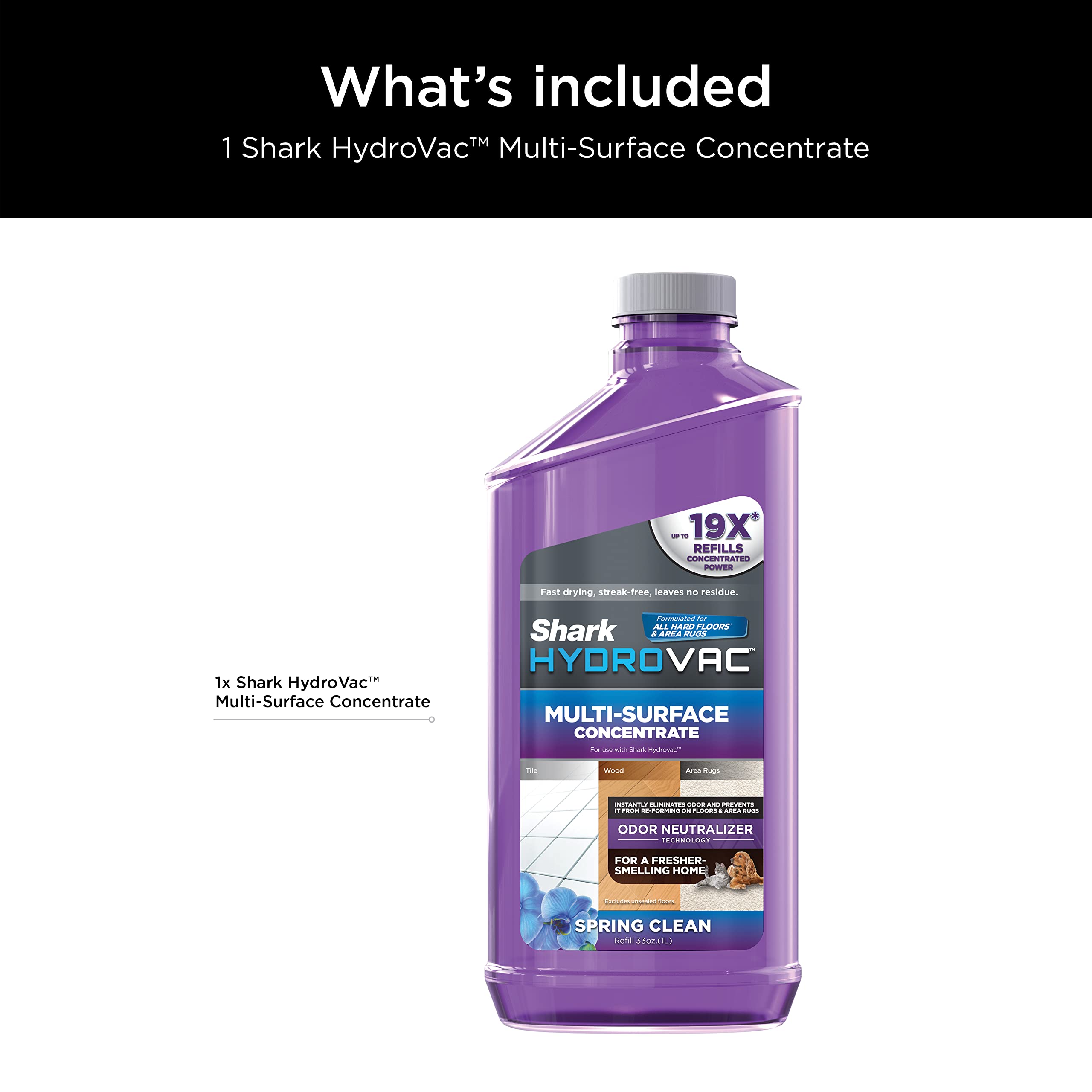 Shark HydroVac Multi-Surface Concentrate for Sealed Floors

