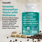 Liver Support Supplement with Milk Thistle – 32-in-1 Formula

