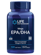 Life Extension Mega EPA/DHA Omega-3 for Heart & Brain

