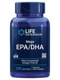 Life Extension Mega EPA/DHA Omega-3 for Heart & Brain Health