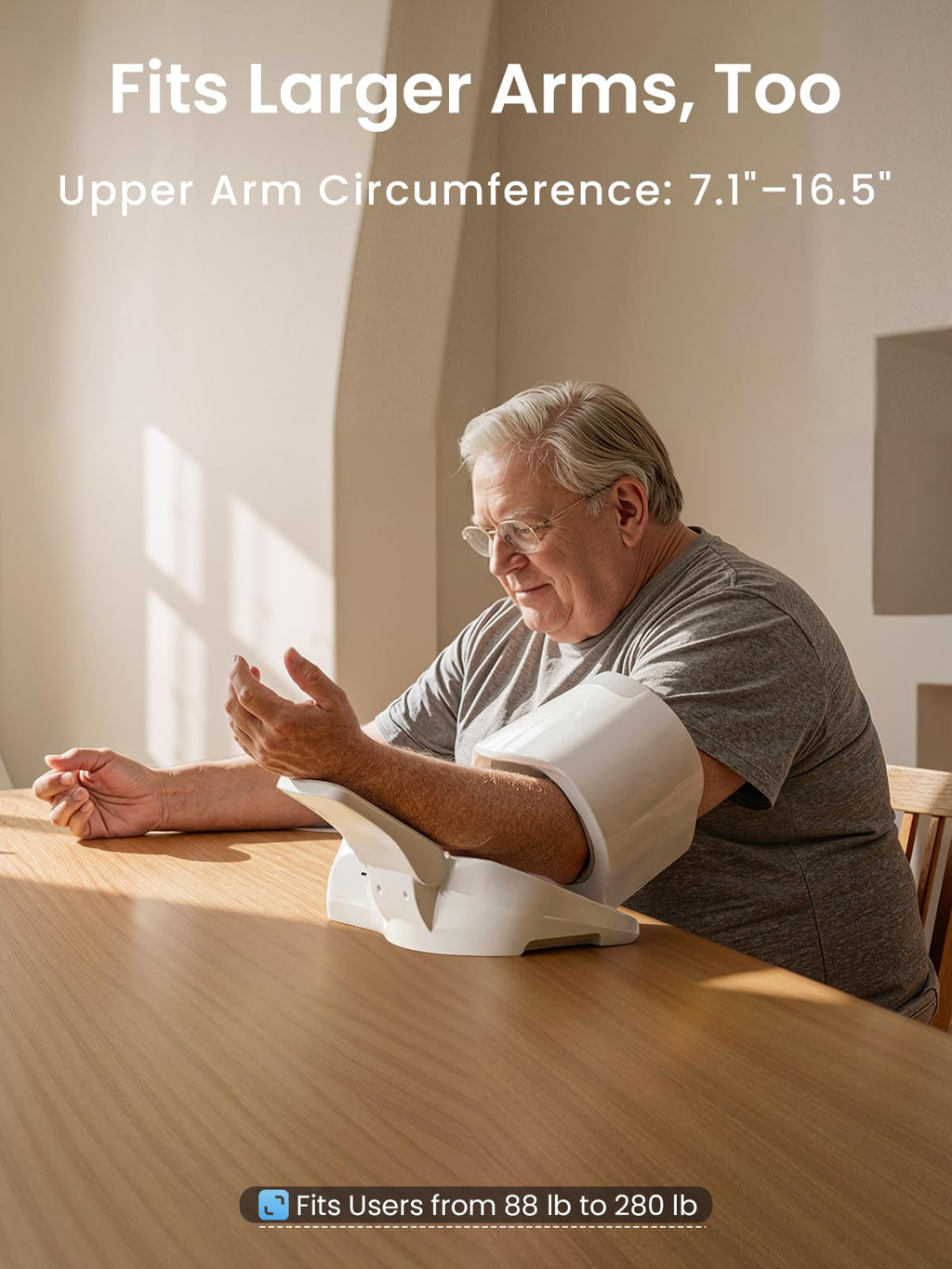 CAVN Blood Pressure Monitor Barrel-Type Upper Arm

