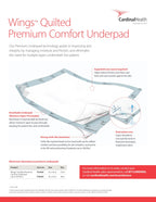 Underpad Cardinal Health Quilted Premium Comfort

