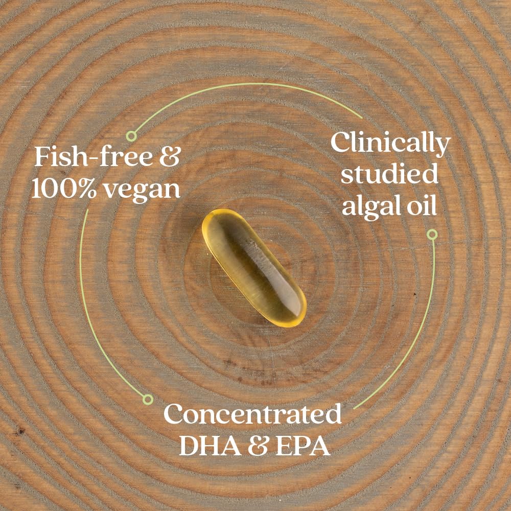 New Chapter Vegan Algae Omega-3 DHA & EPA Supplement


