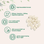 Micro Ingredients L-Theanine & Magnesium Glycinate Supplement


