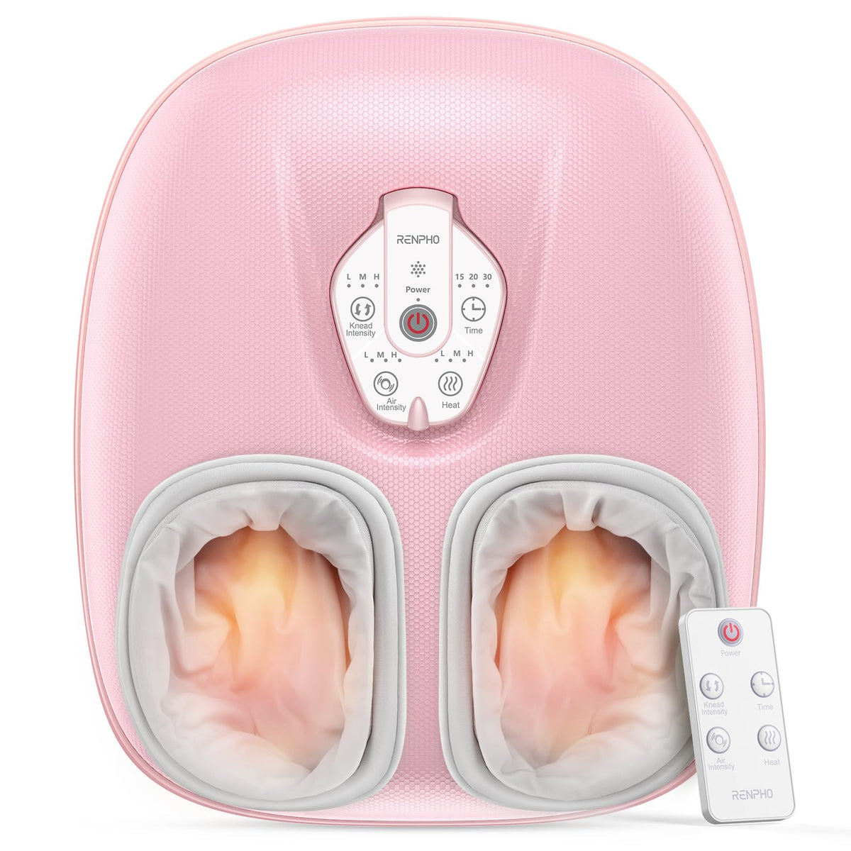 RENPHO Foot Massager with Heat - Cordless Shiatsu