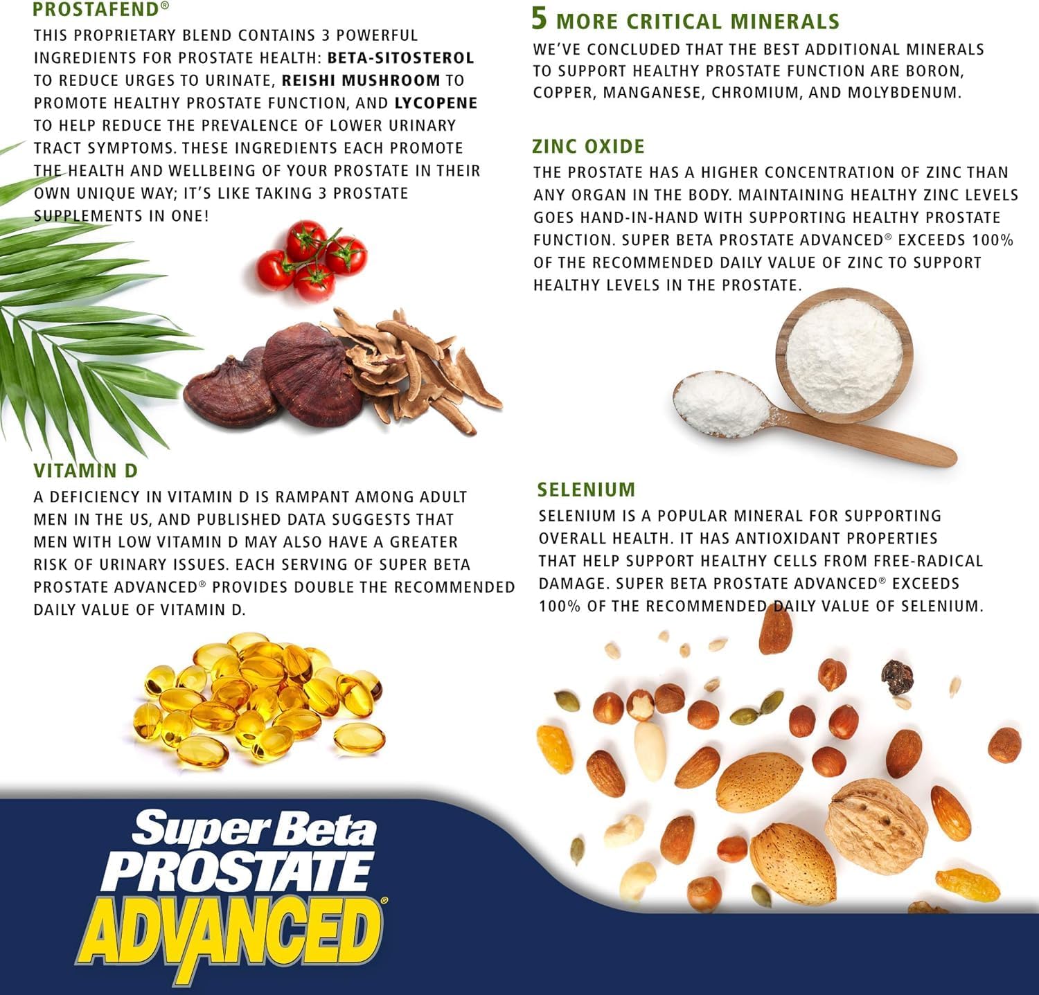 Super Beta Prostate Advanced Prostate Support Beta Sitosterol

