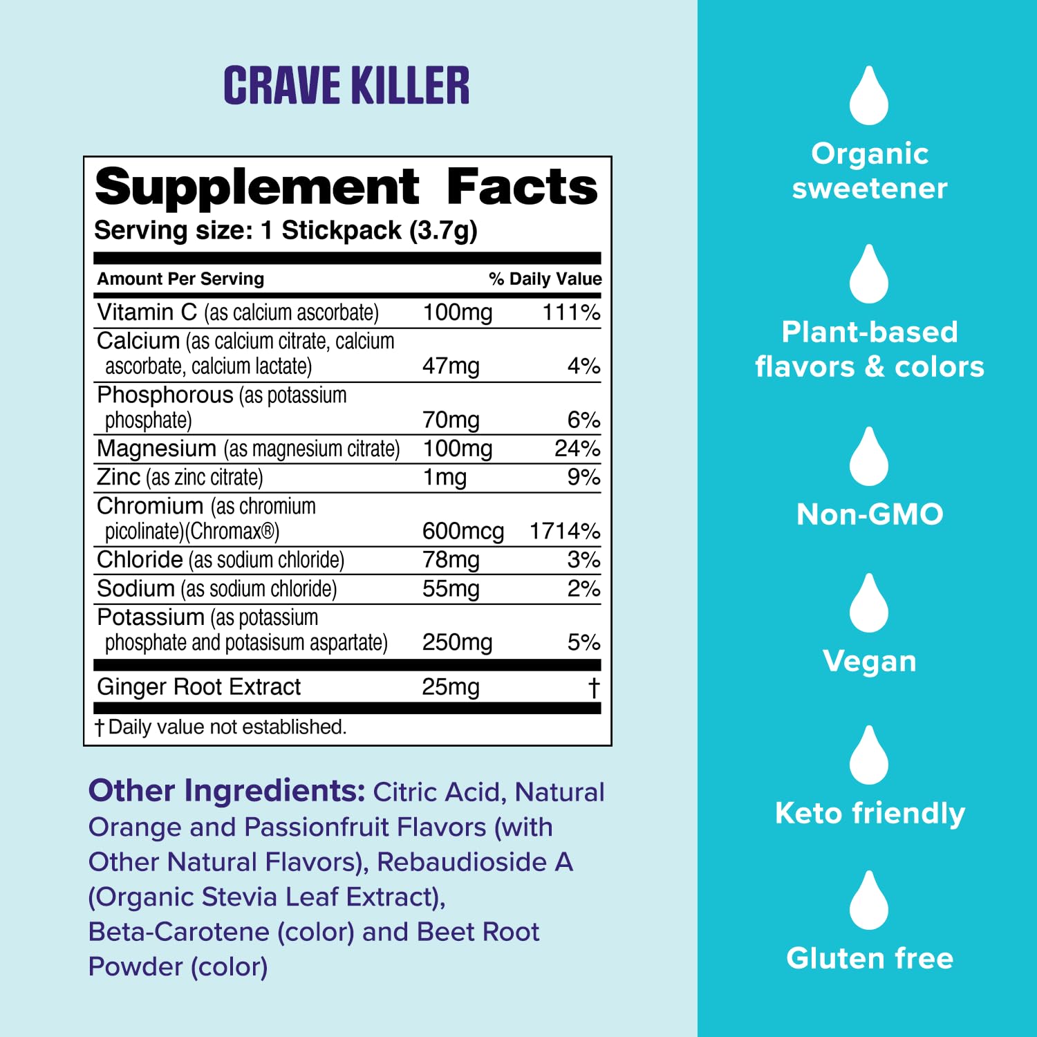 Ultima Replenisher Crave Killer Electrolyte Powder Tropical

